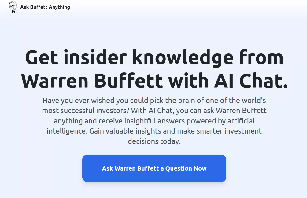 ASK BUFFET ANYTHING